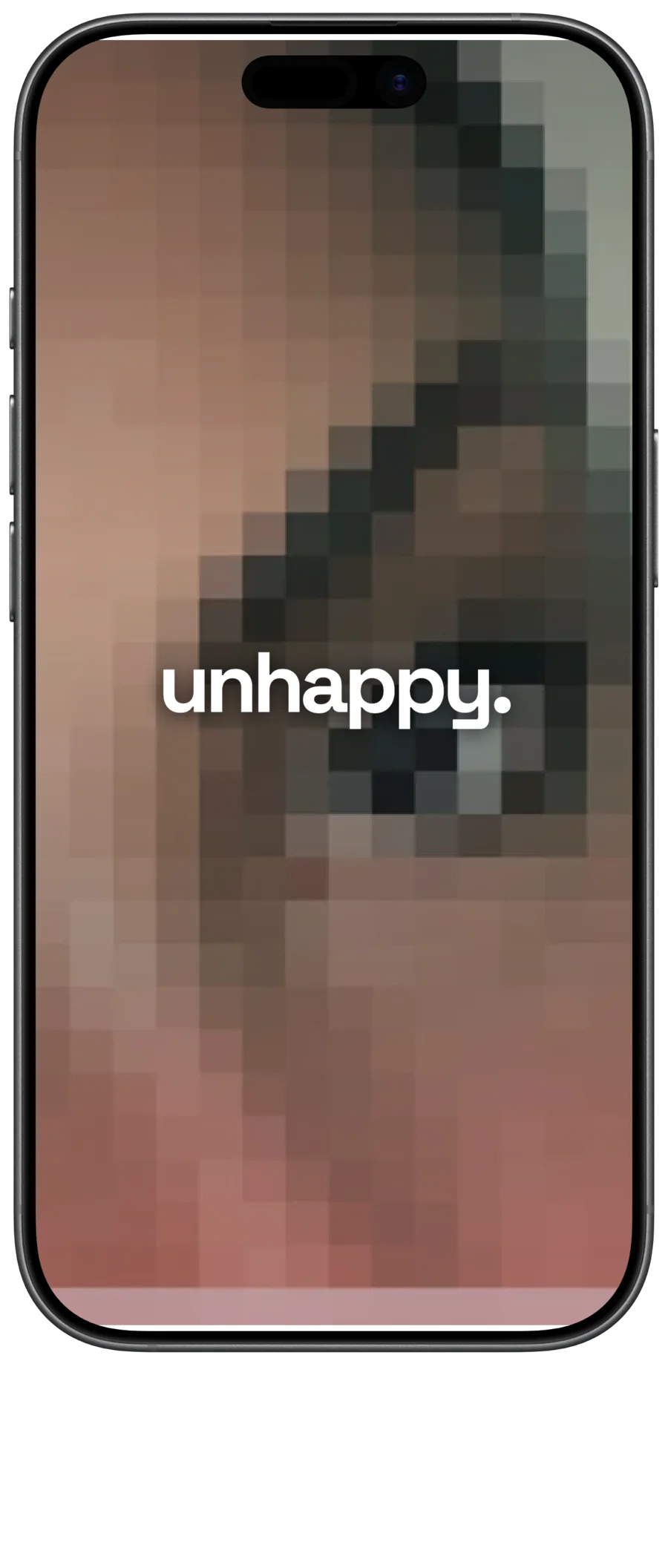the unhappy app — coming soon to the App Store